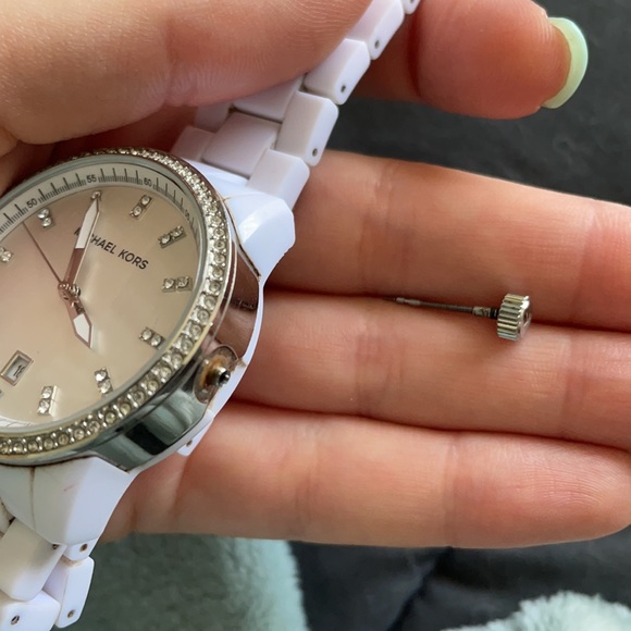 White Michael Kors Watch - Picture 4 of 4